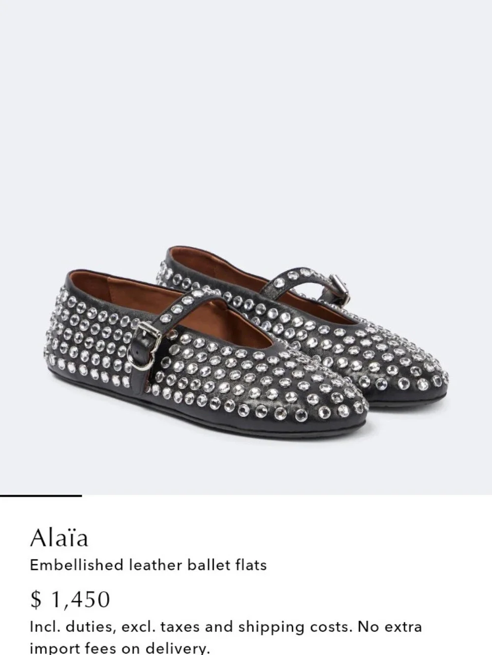 Alaia paris stud